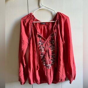 Abercrombie Embroidered Long sleeve